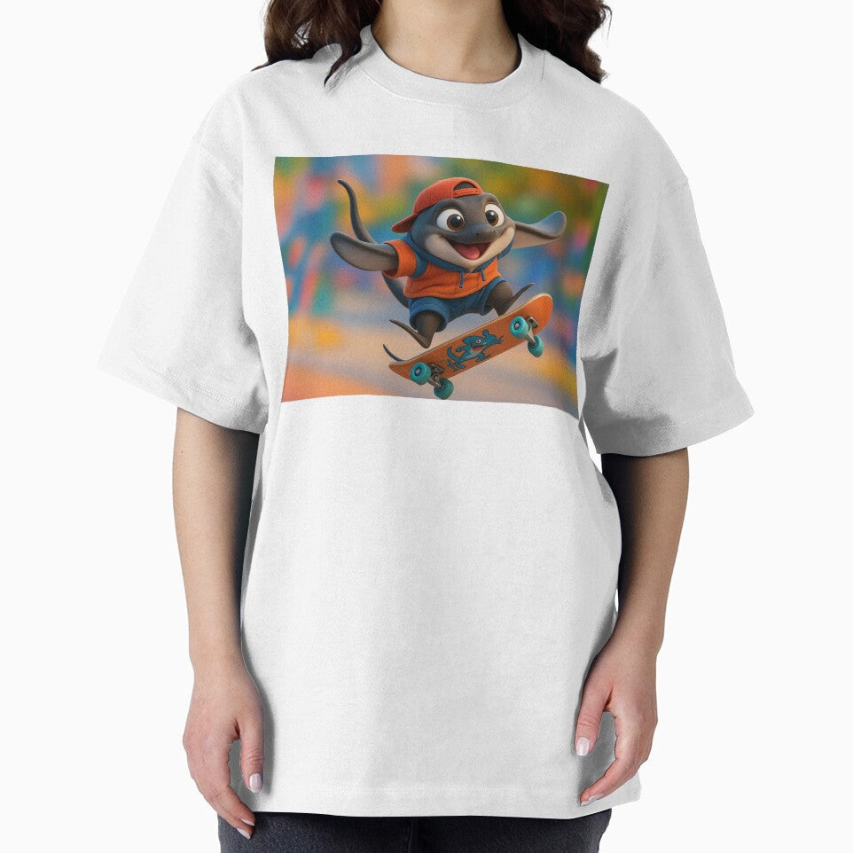 Skater Manta Ray by Sillytoe