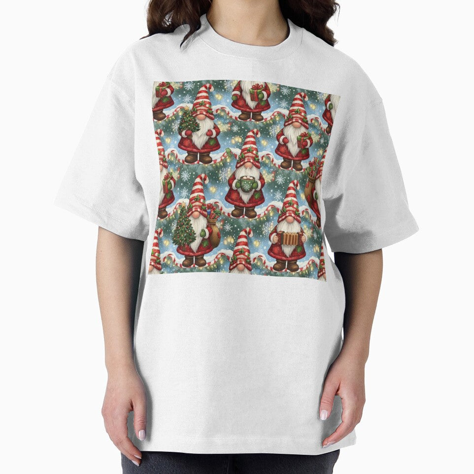 Christmas Gnomes with Gifts & Cocoa by Fabricbella