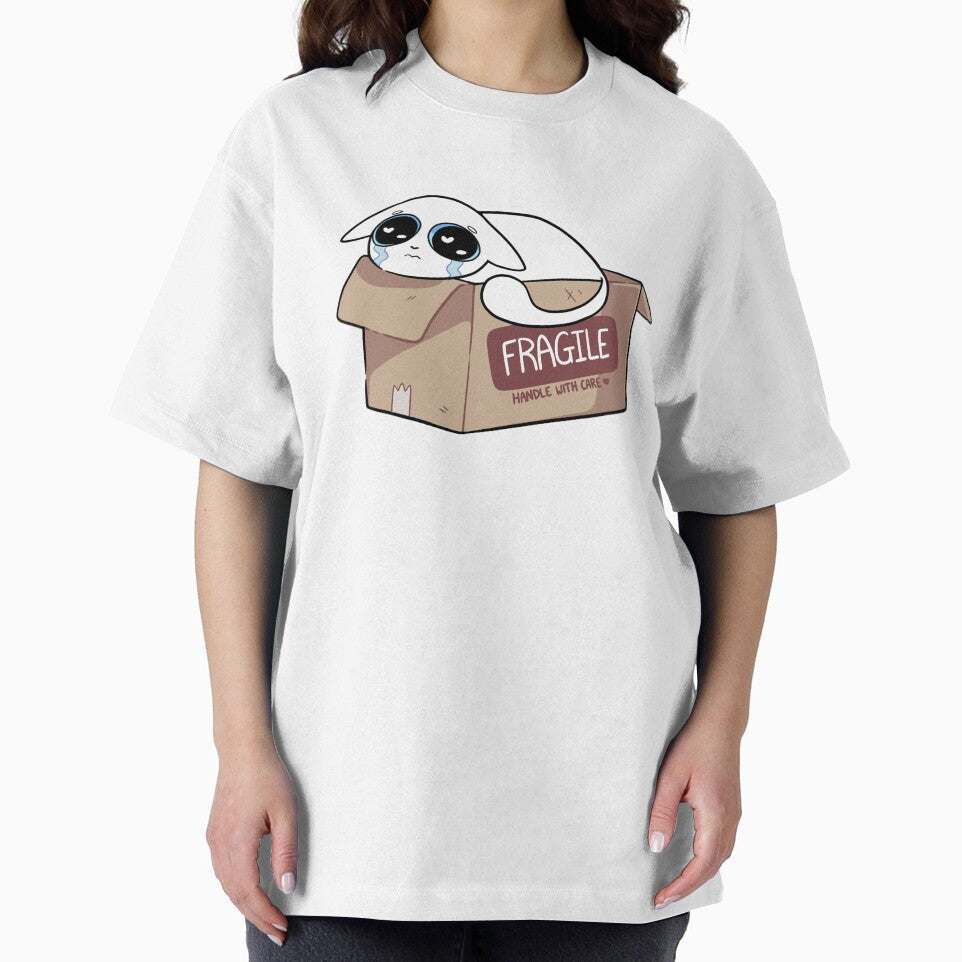 Fragile Handle with Care! (white cat) by sarakayy