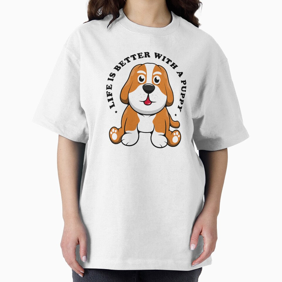 life is better with a puppy. by stylegoose