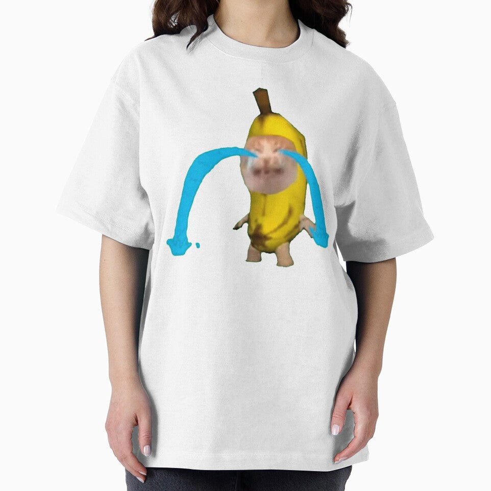 crying banana cat meme by misscouchpotato