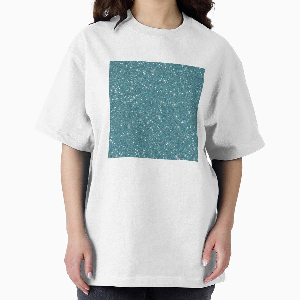 Printed image of sparkling azure glitter v15 by JaReVa