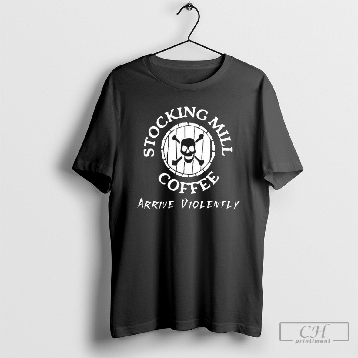 Stocking Mill Coffee Arrive Violently Shirt Sweater