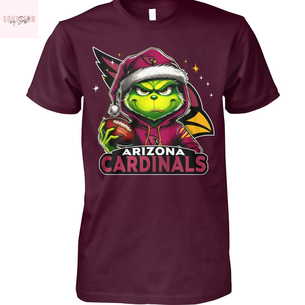 The Grinch Christmas x Arizona Cardinals Unsiex T-Shirt
