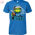The Grinch Christmas x Detroit Lions Unsiex T-Shirt