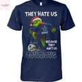 They Hate Us Because They Aint Us Dallas Cowboys Unisex T-Shirt