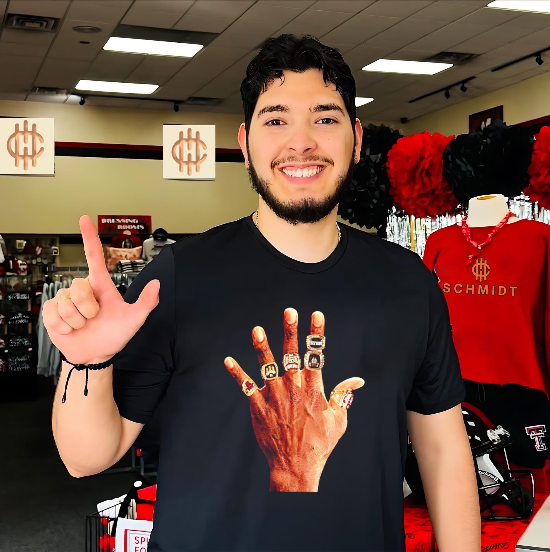Michael Jordan Chicago Bulls six championship rings shirt