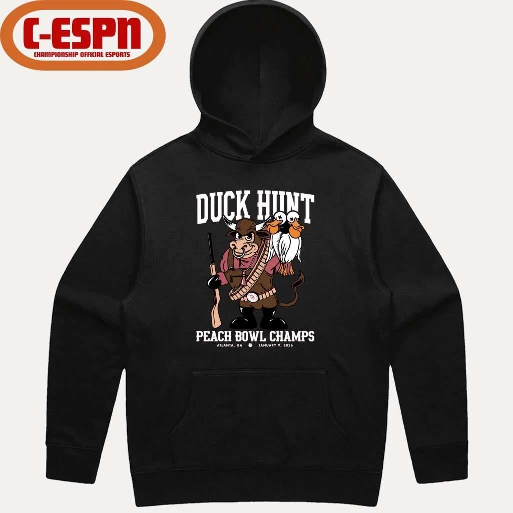 Indiana Hoosiers Duck Hunt Peach Bowl Champions Shirt