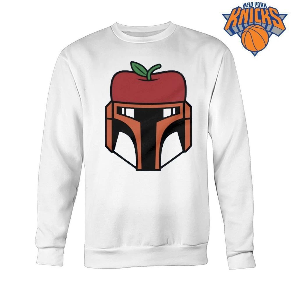 Mandalorian Apple New York Knicks Logo NBA Finals 2026 Shirt