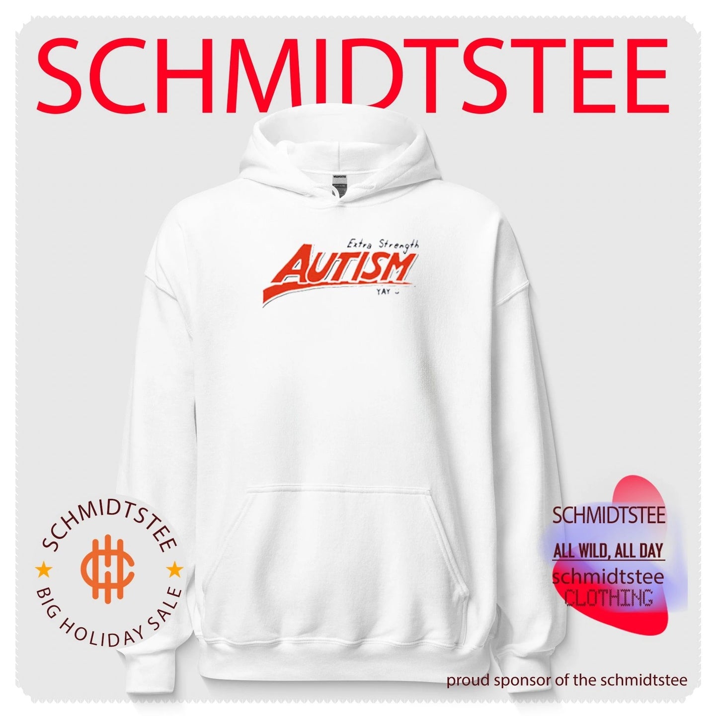 Extra Strength Autism logo shirt