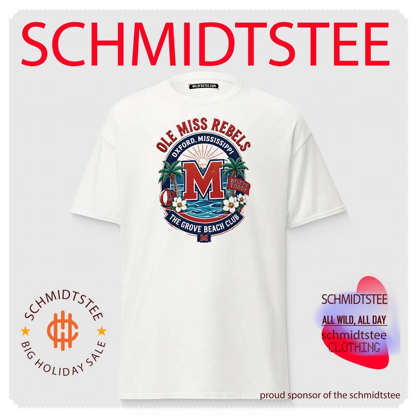 Ole Miss Rebels The Grove Beach Club Hotty Toddy shirt