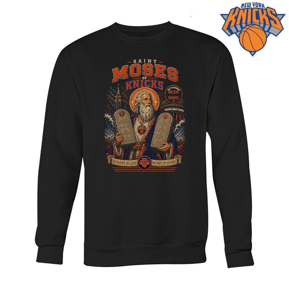 Saint Moses Of Knicks Part The Doubters Believe basketball New York Knicks NBA Champions 2026 Shirt