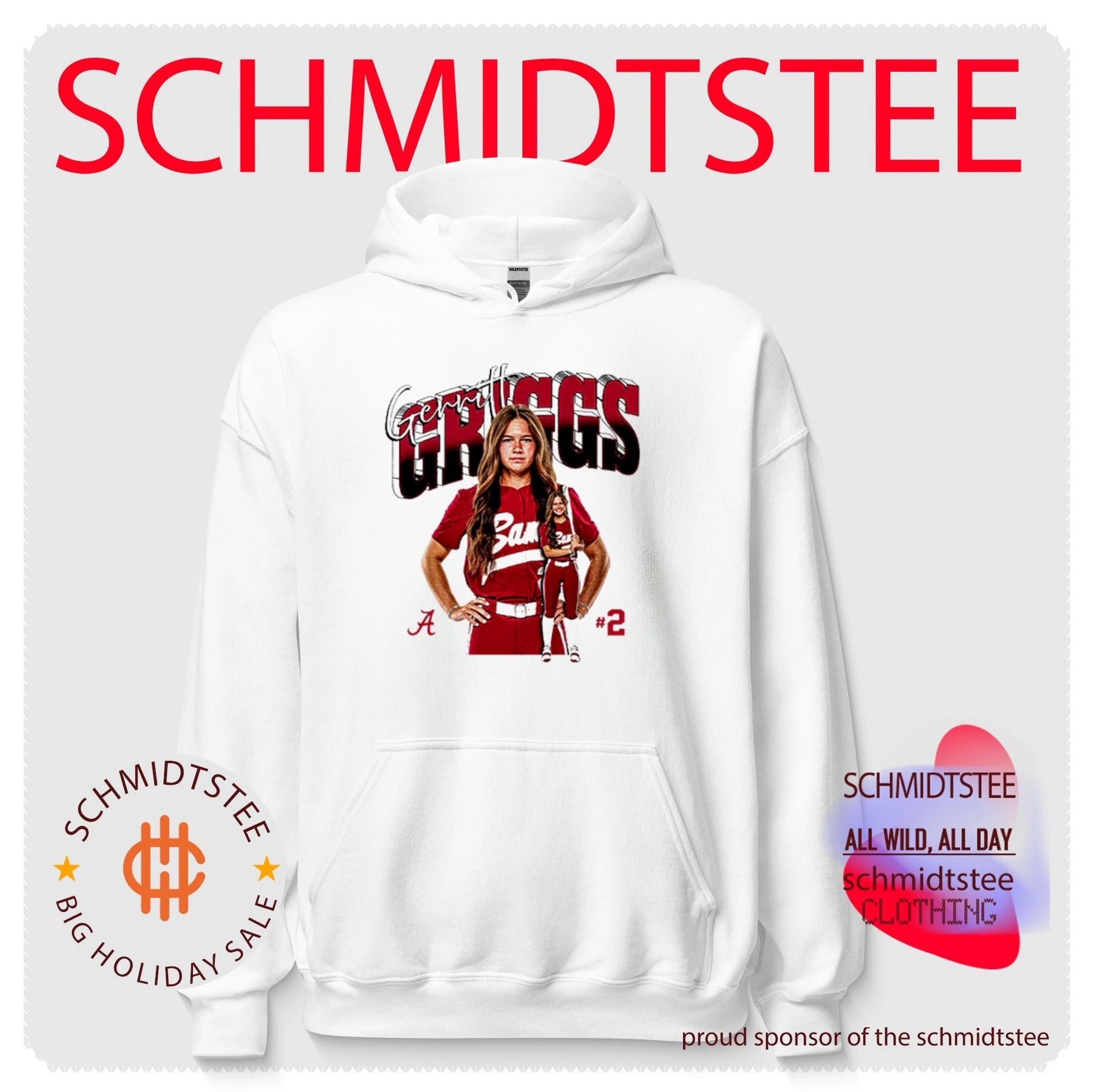 Gerritt Griggs Alabama Softball NCAA Player Collage shirt