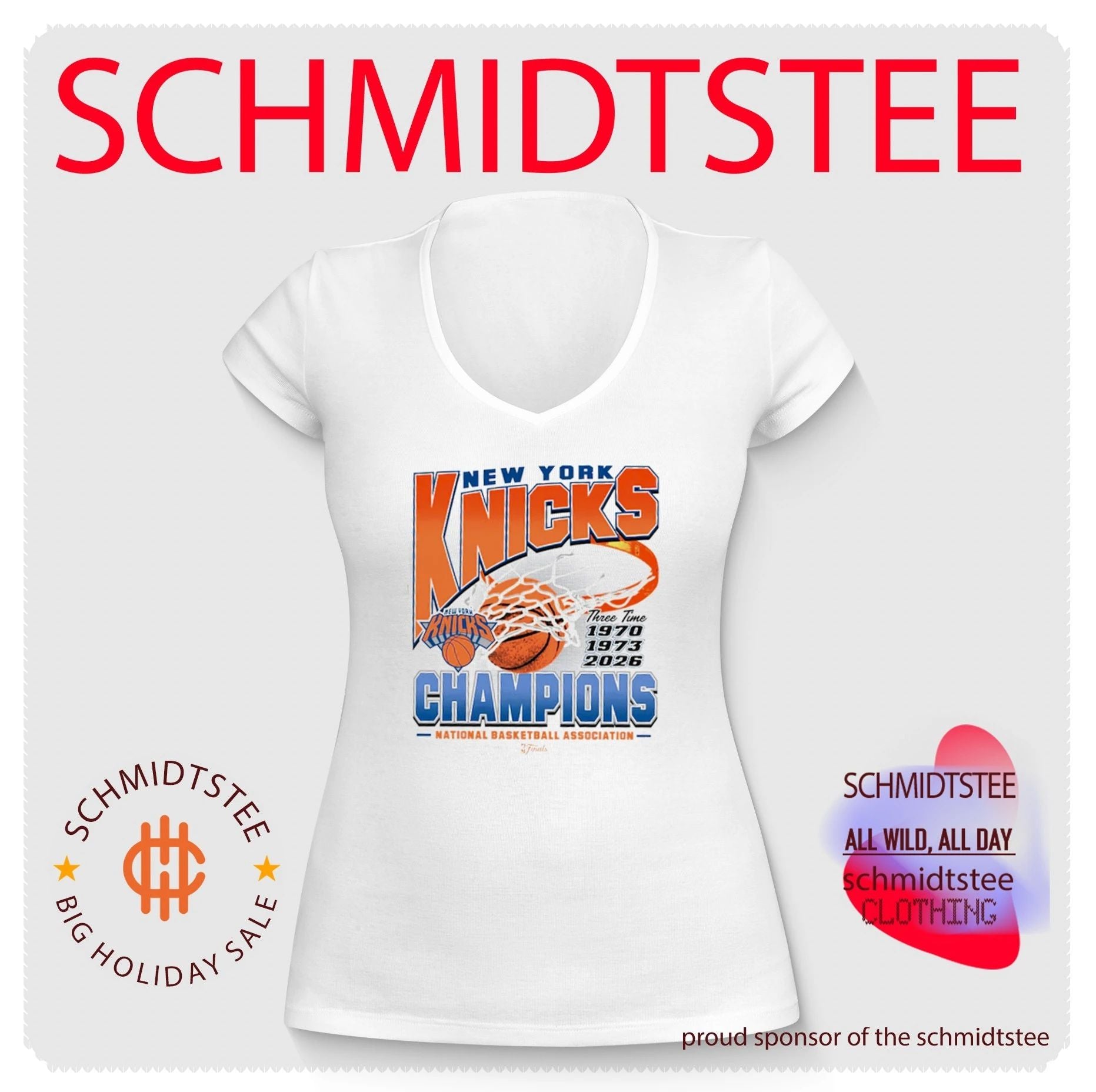 New York Knicks Three-Time NBA Finals Champions 2026 shirt