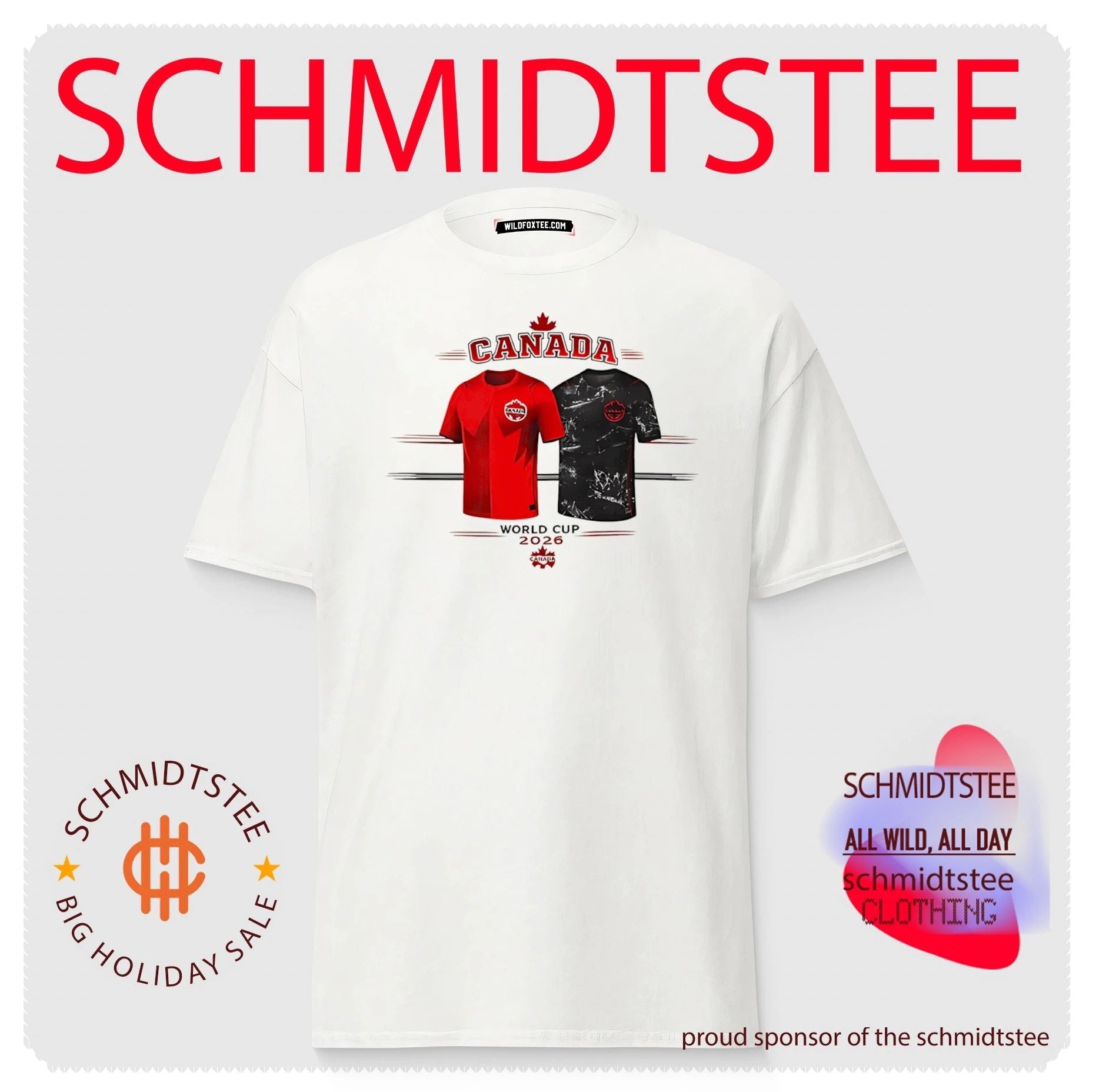 Canada World Cup 2026 graphic shirt