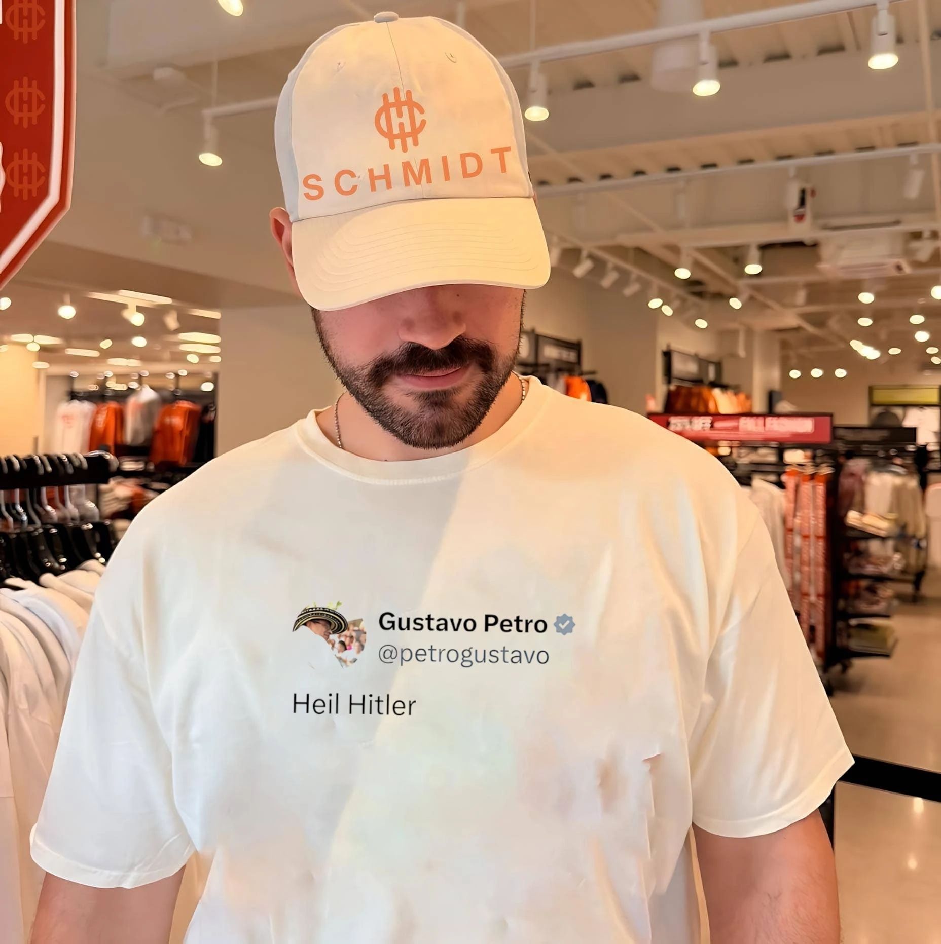 Gustavo Petro Heil Hitler X Post Shirt