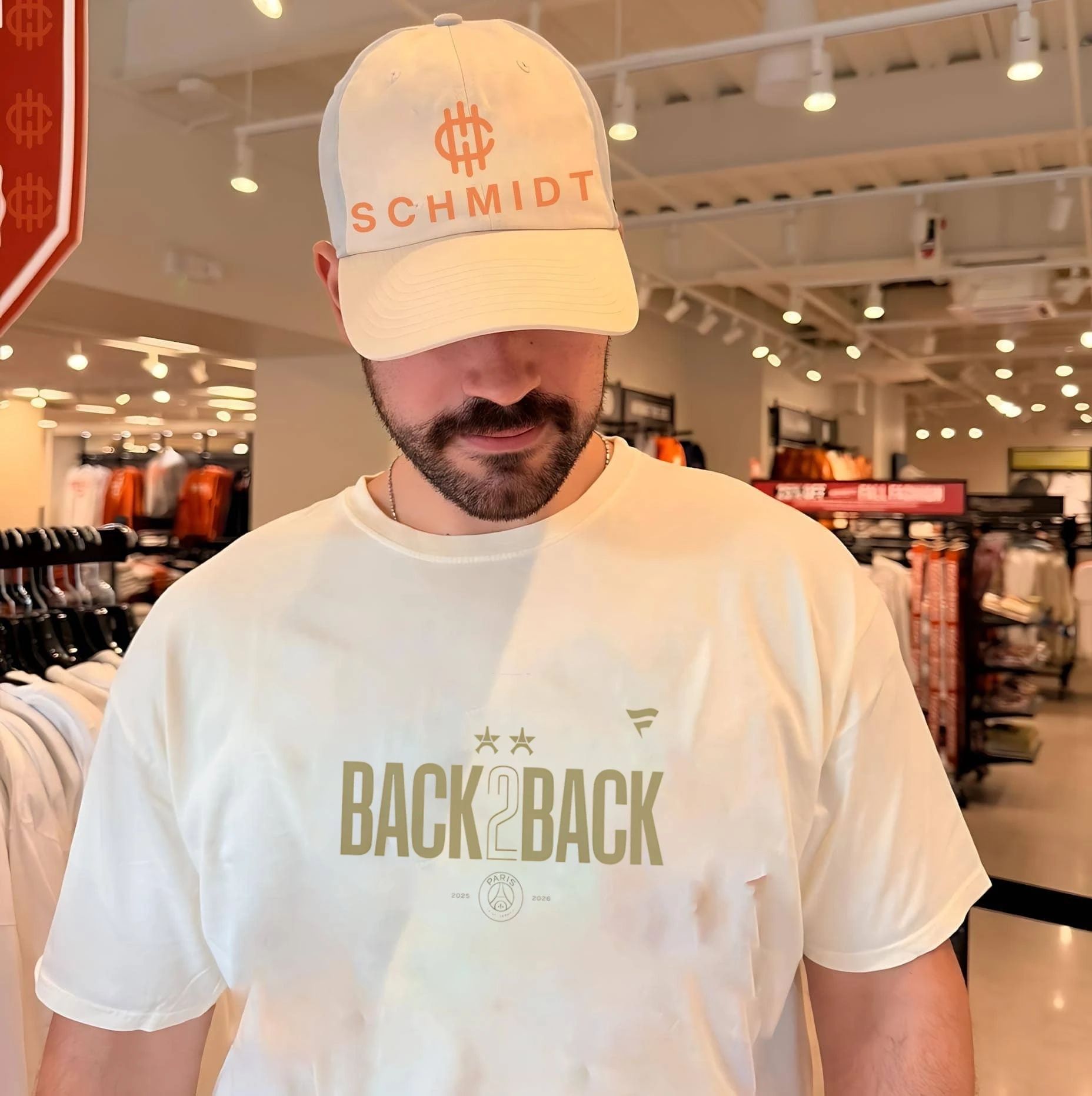 Paris Saint-Germain Back to Back Stars 2025-2026 Champions League Final shirt