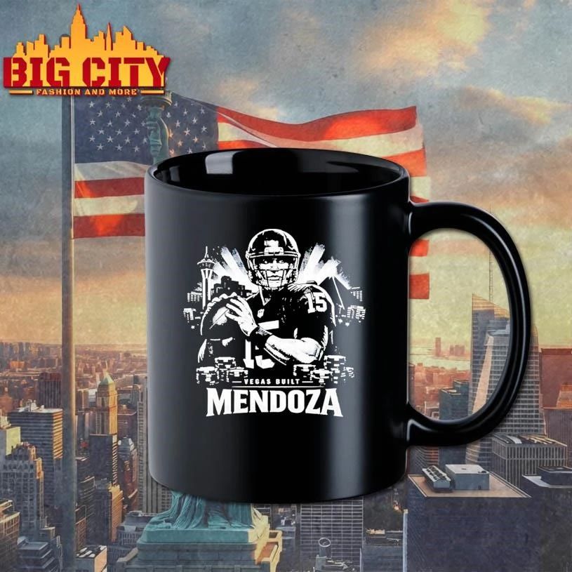 Mendoza Vegas Built City Skyline Fernando Mendoza Shirt