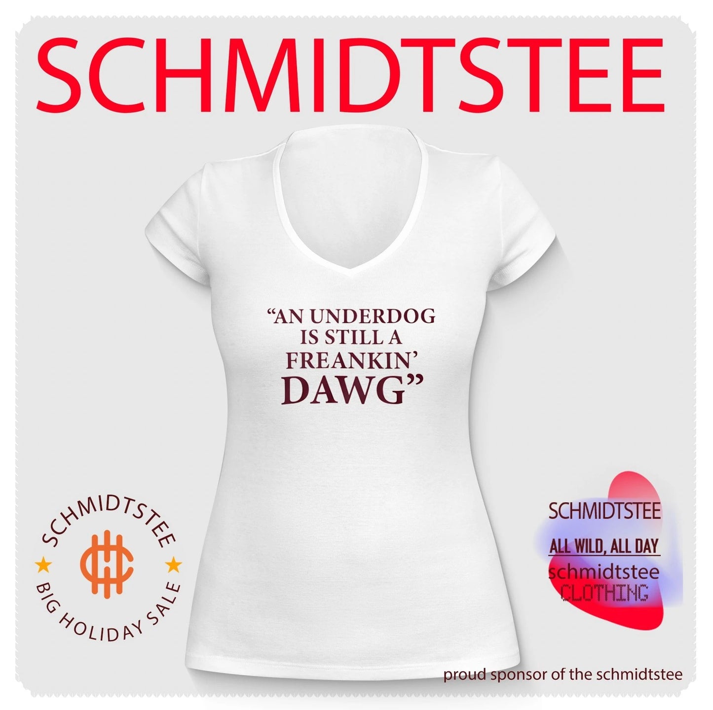 An under dog is still a freakin dawg shirt