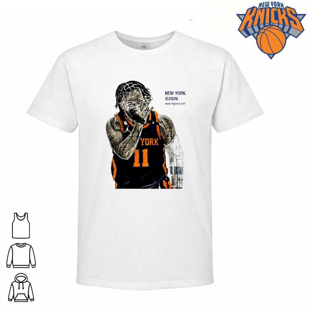 Jalen Brunson New York Knicks senriquez art 2026 basketball shirt