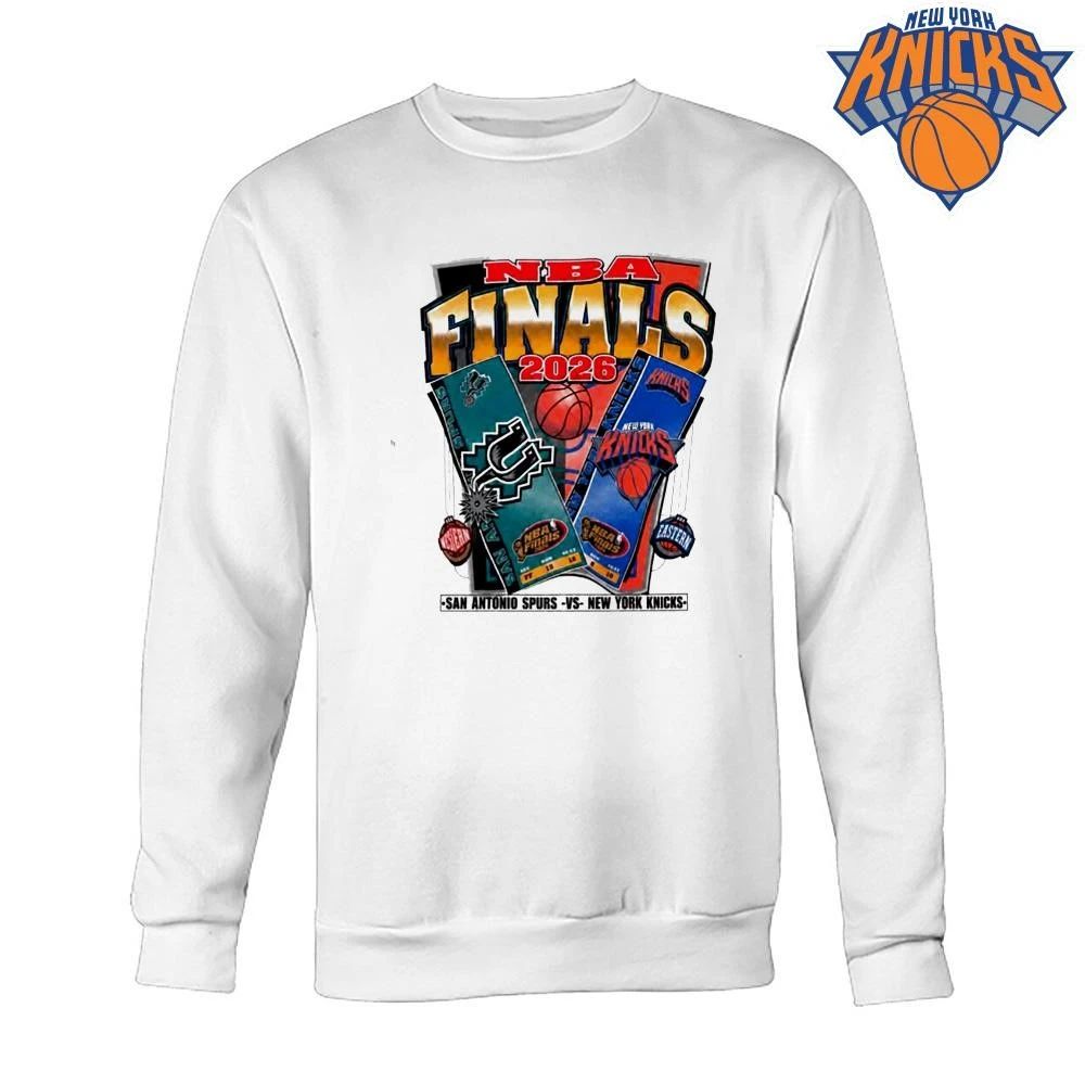 NBA Finals 2026 San Antonio Spurs vs New York Knicks Vintage Graphic Shirt