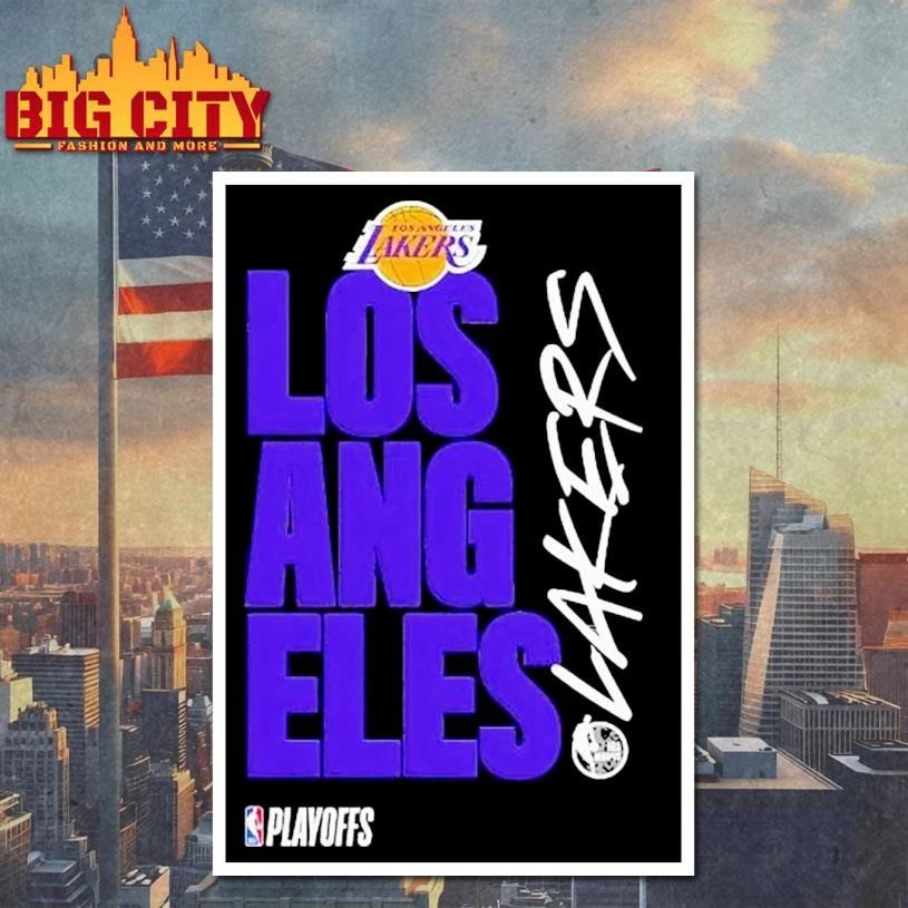 Los Angeles Lakers 2026 NBA Playoff by FISLL Shirt