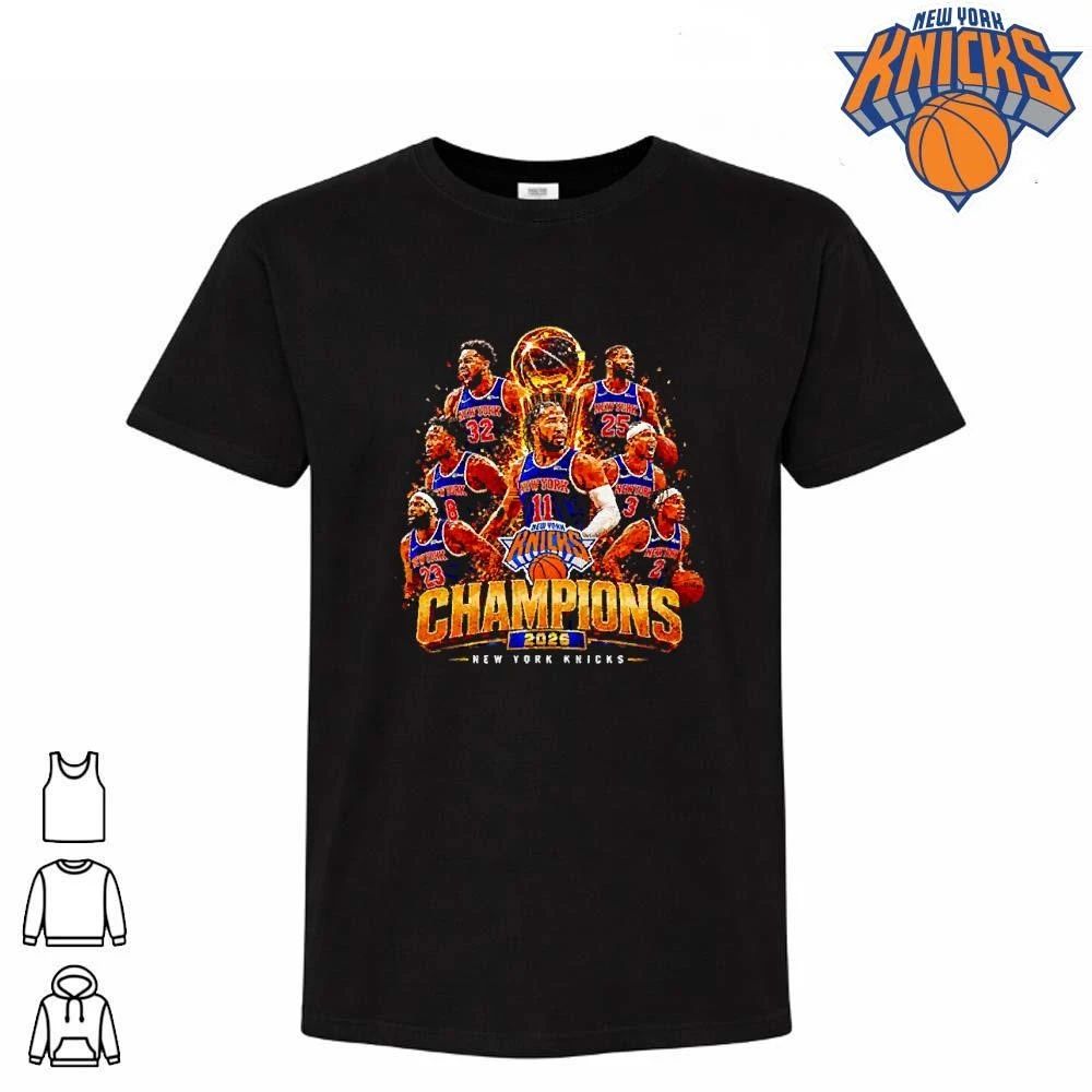 Jalen Brunson Karl Anthony Towns New York Knicks 2026 Champions Shirt
