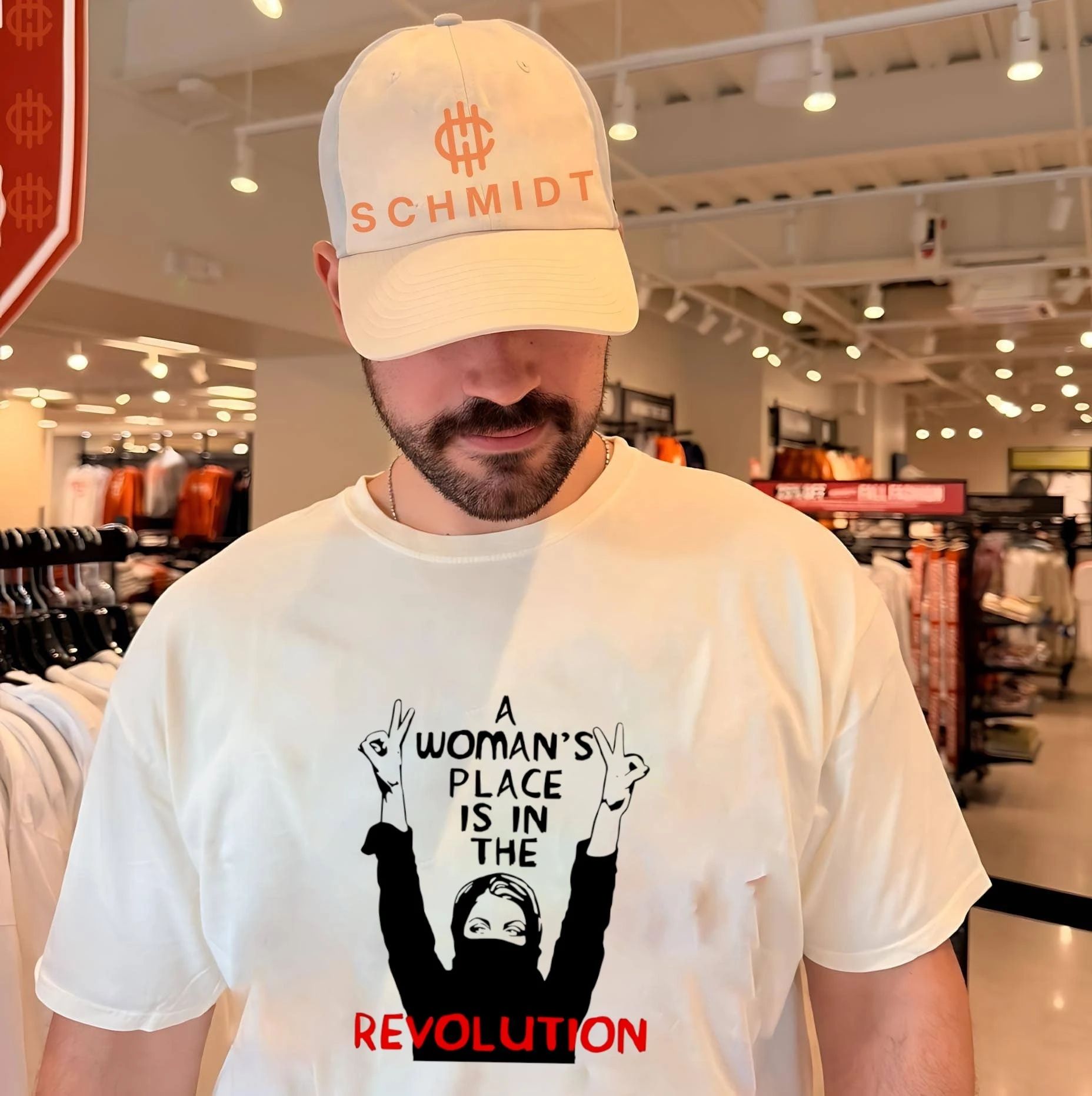A woman’s place is in the Revolution shirt