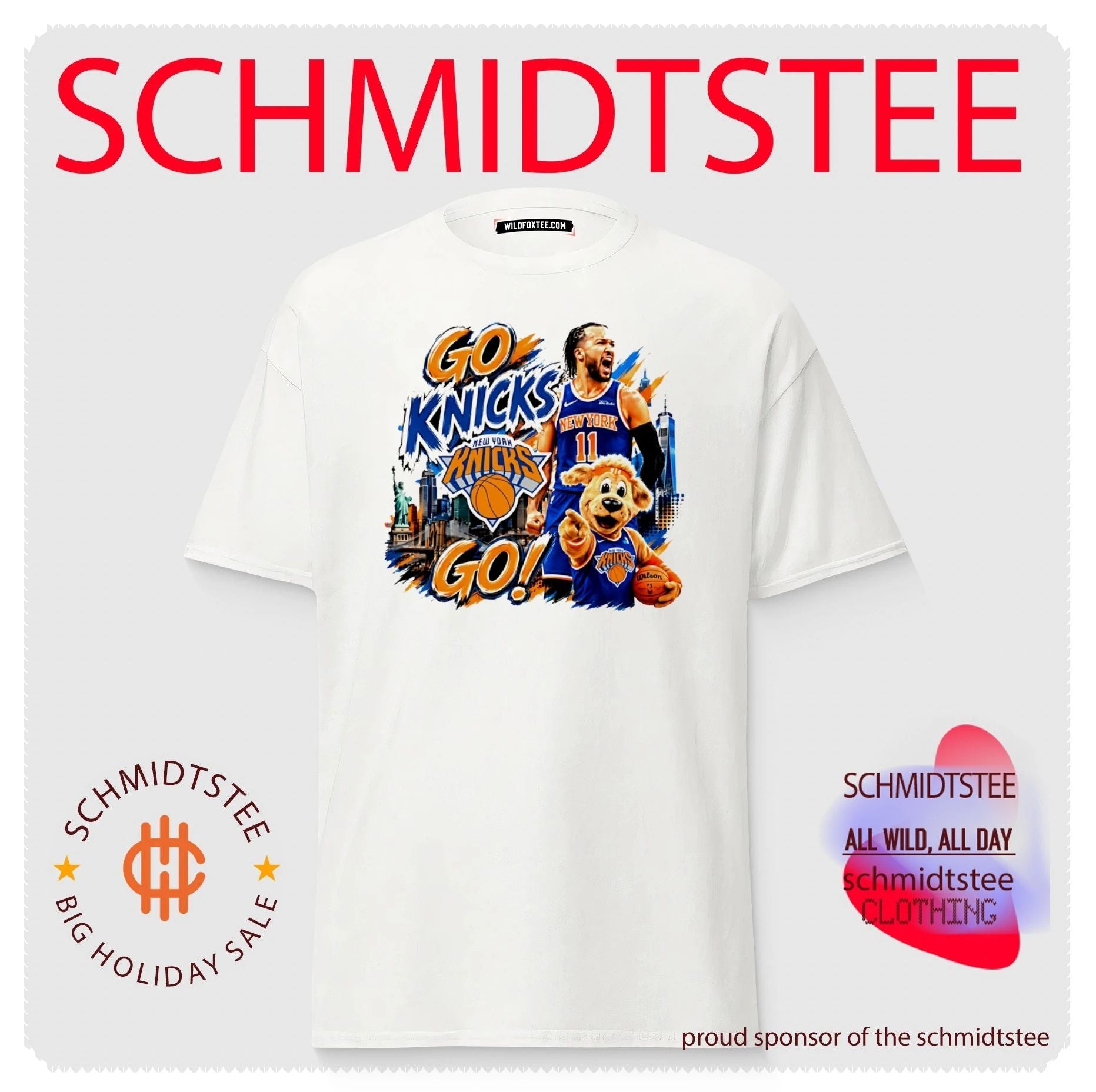 New York Knicks Go Knicks Jalen Brunson graphic shirt