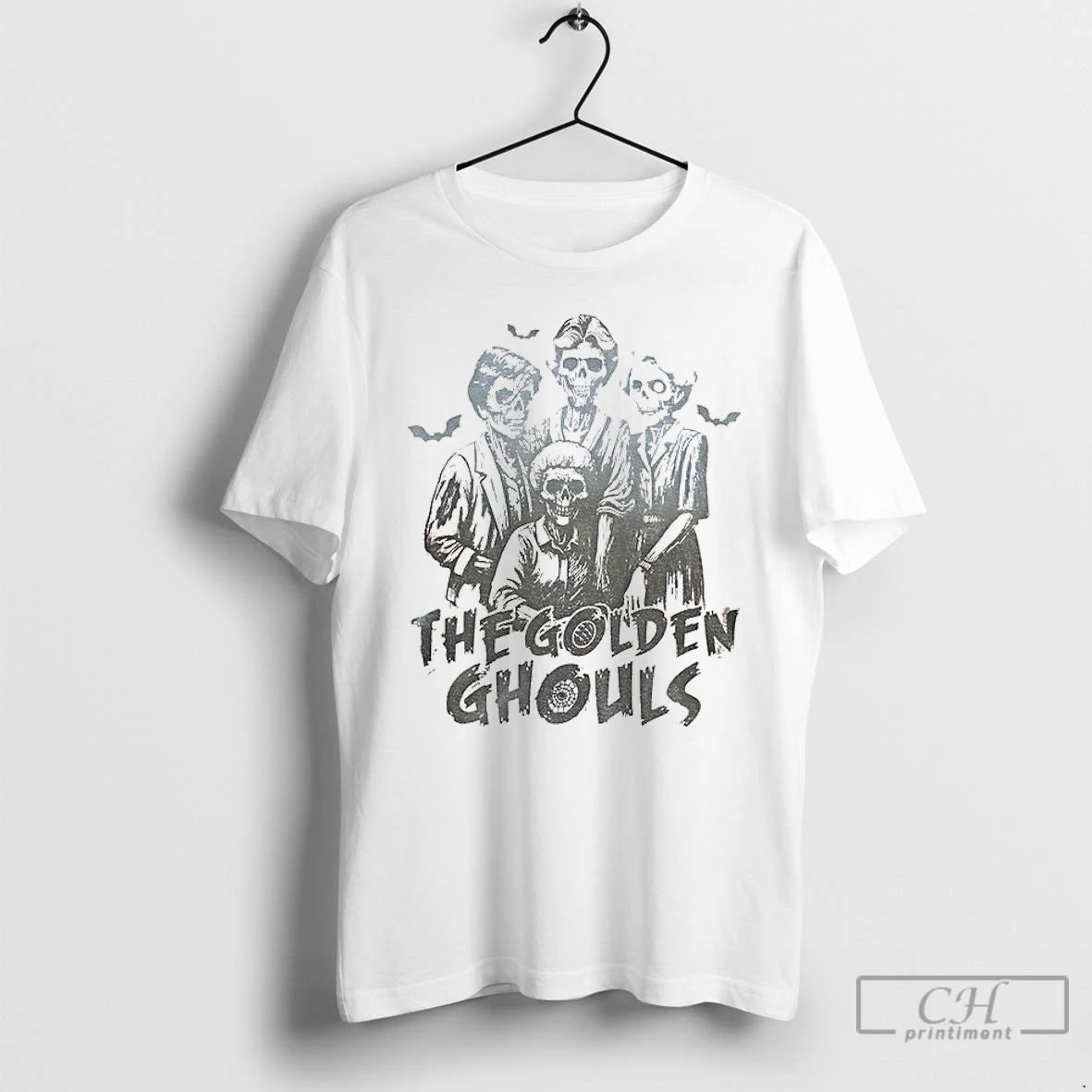 Premium The Golden Ghouls The Golden Girls Halloween Vintage T Shirts