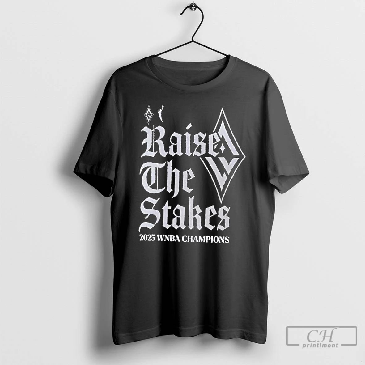 Premium Las Vegas Aces 2025 Wnba Finals Champions Raise The Stakes T Shirts