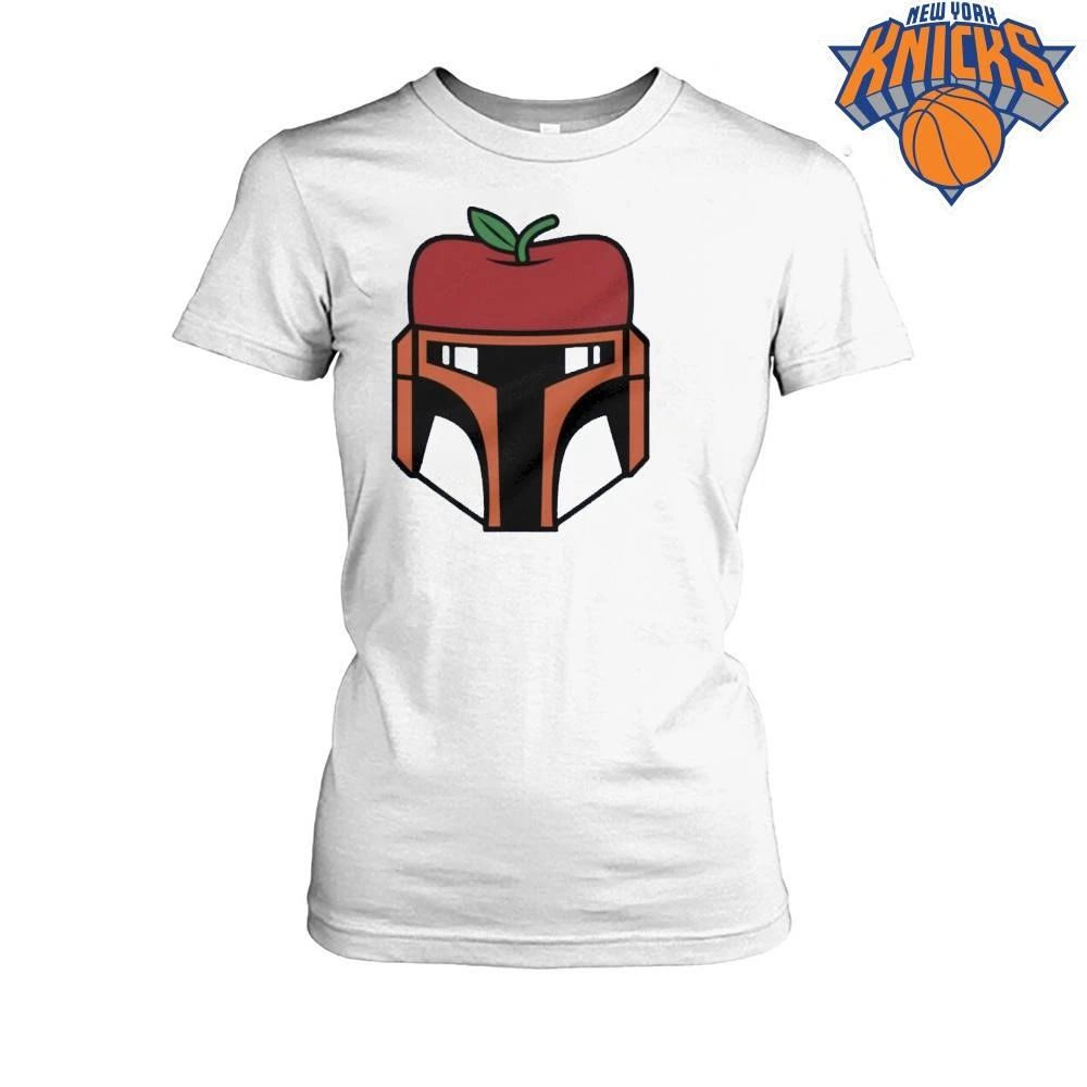 Mandalorian Apple New York Knicks Logo NBA Finals 2026 Shirt