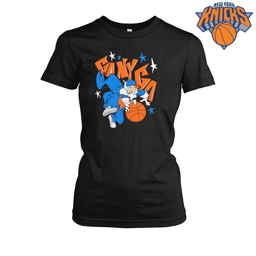 Go NY Go New York Knicks Mascot Cartoon Basketball NBA Finals 2026 shirt