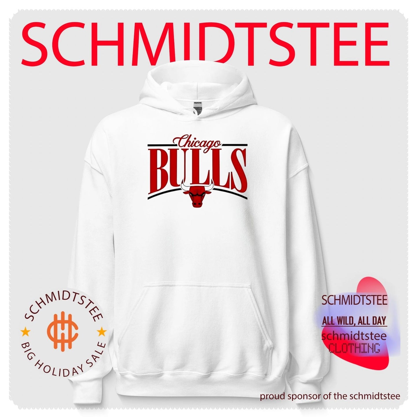 Floyd Mayweather wear Chicago Bulls logo shirt