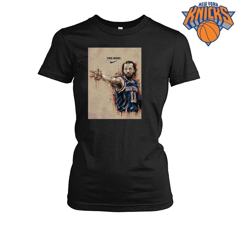 Jalen Brunson New York Knicks TWO MORE Watercolor Splatter Art NBA Finals 2026 Shirt