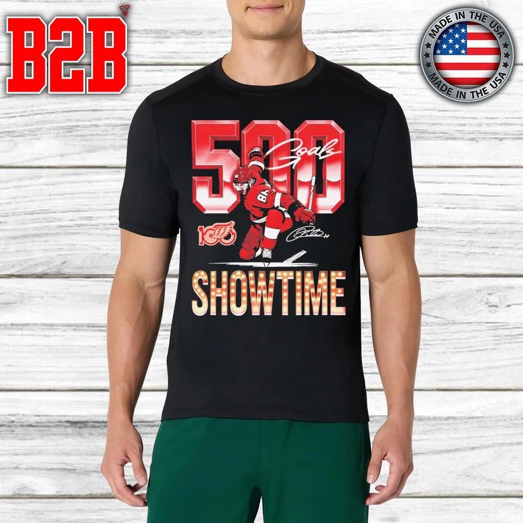 Patrick Kane Detroit 500 Goals Showtime Shirt