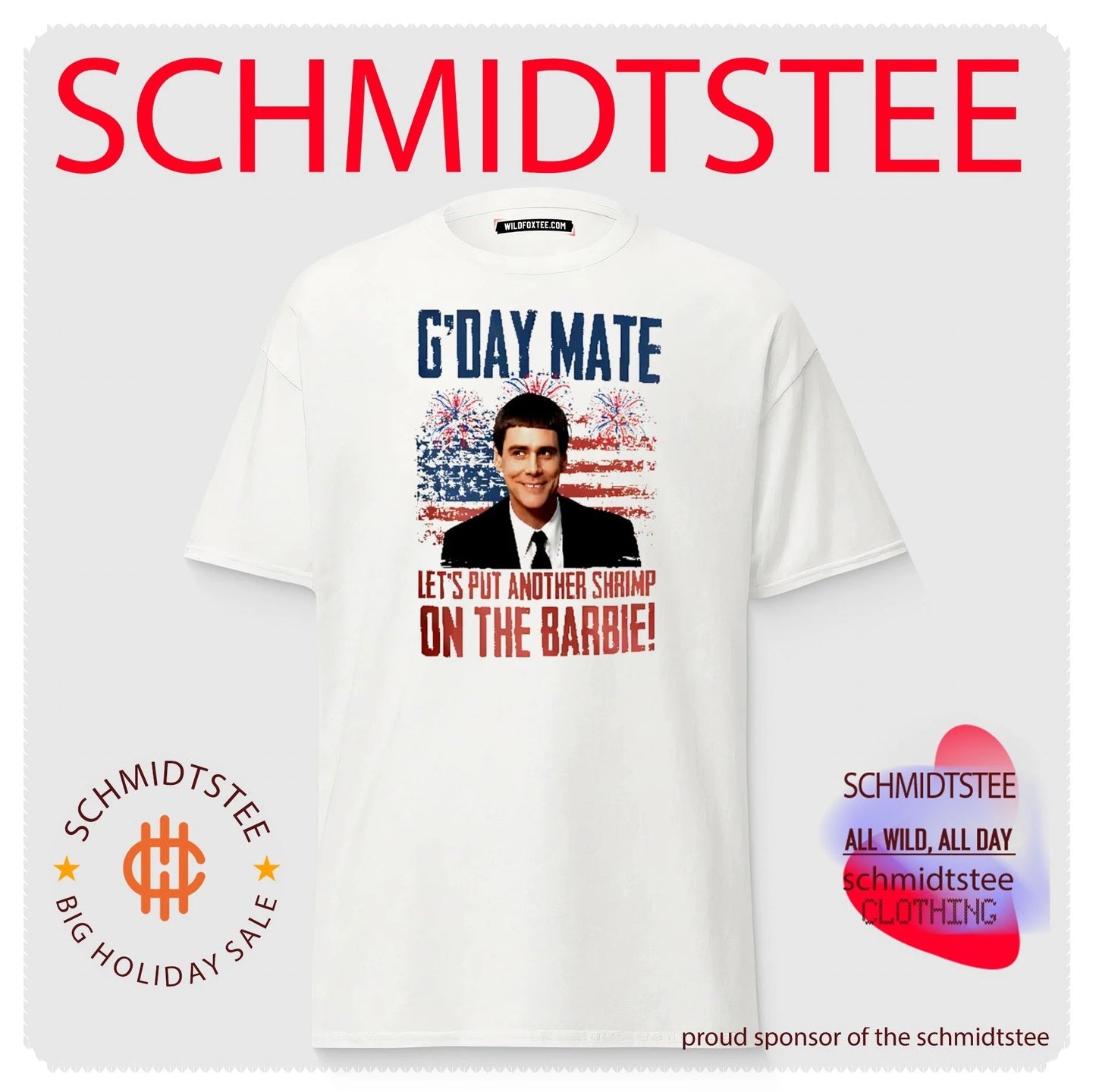 G’Day Mate Let’s Put Another Shrimp On The Barbie 4th Of July shirt