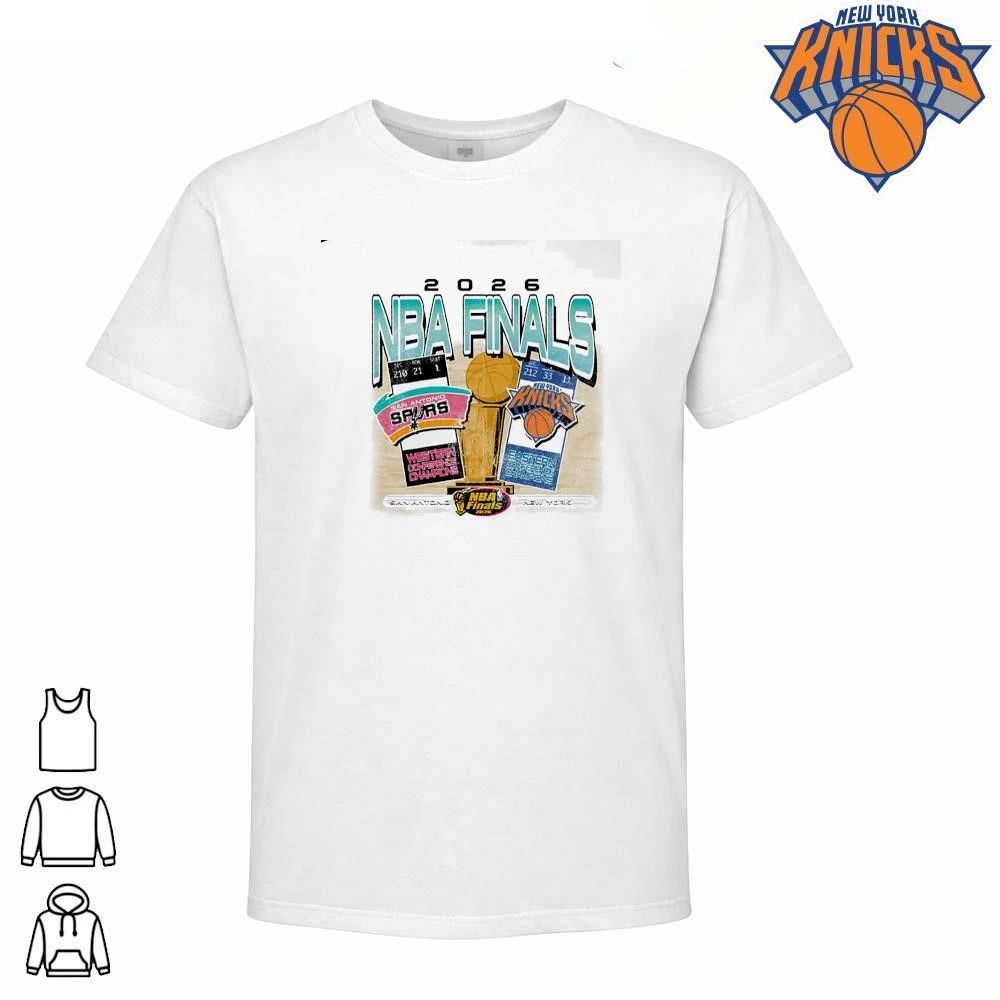 San Antonio vs New York 2026 Finals Matchup Vintage Shirt