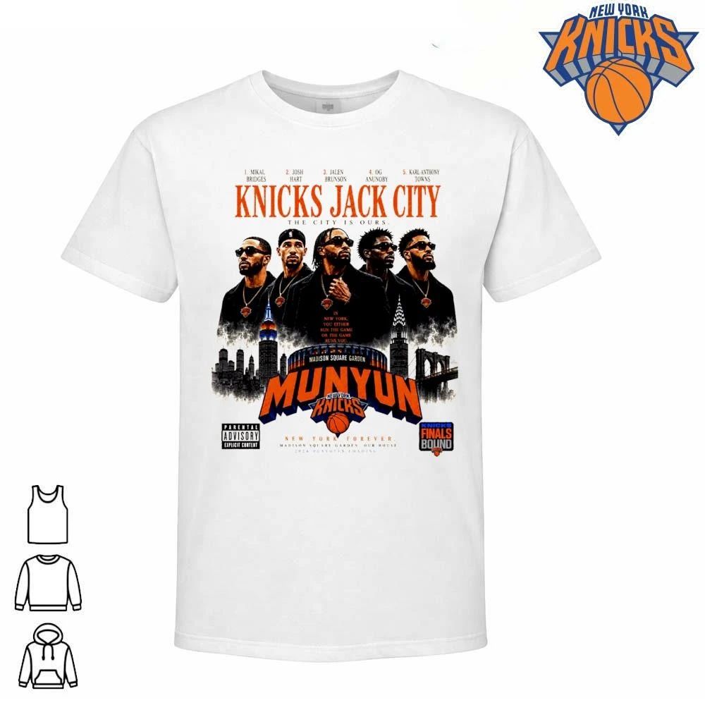 New York Knicks Munyun Knicks Jack City Basketball Player NBA Finals 2026 Shirt