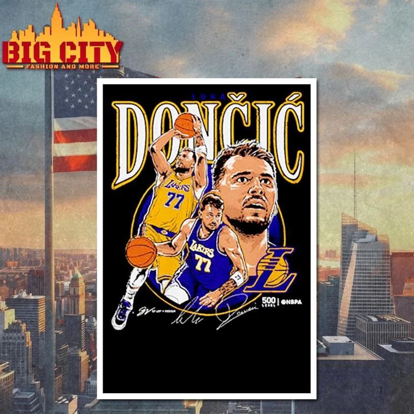 Luka Doncic Los Angeles Lakers Signature Shirt