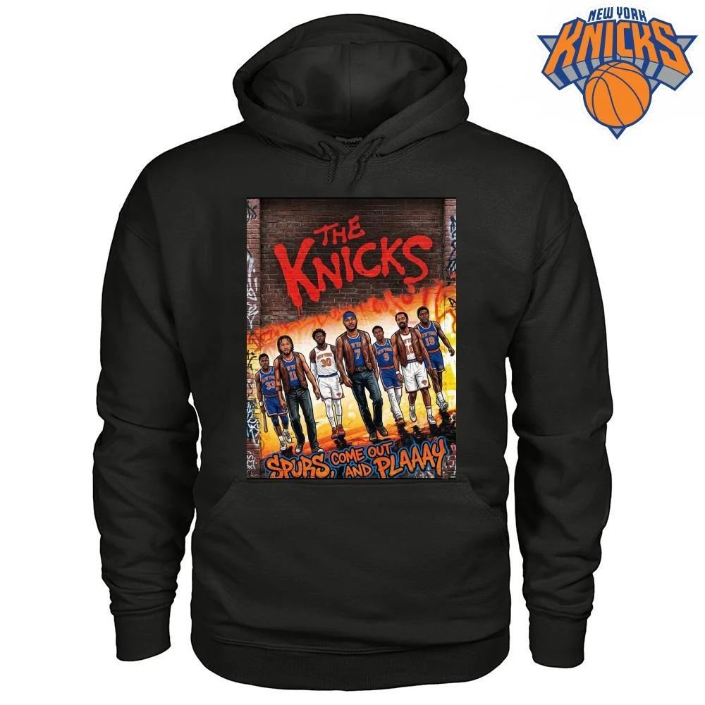 New York Knicks The Warriors Parody Spurs Come Out And Play Basketball Vintage Graphic Shirt