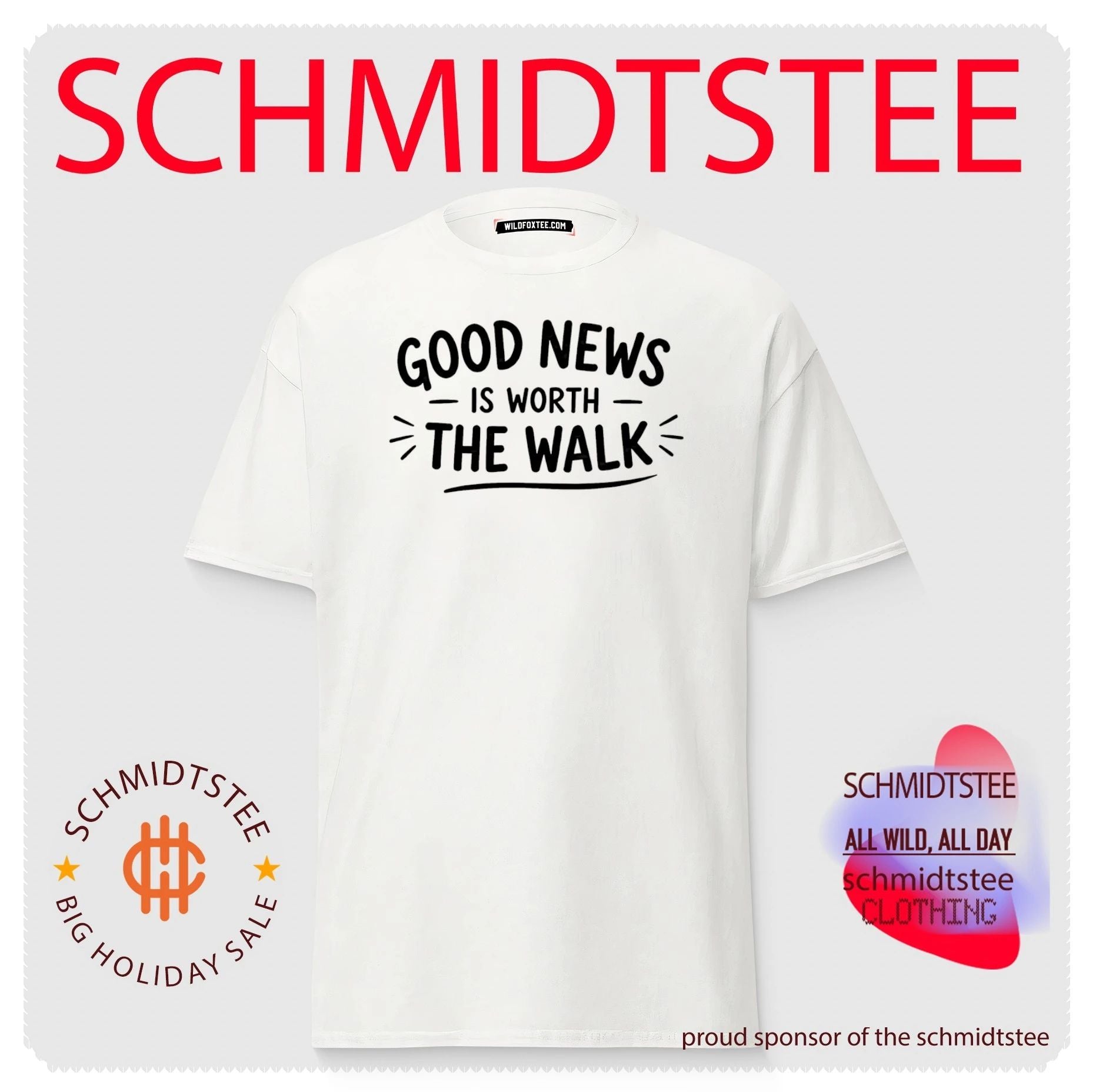 Good news is worth the walk vintage shirt