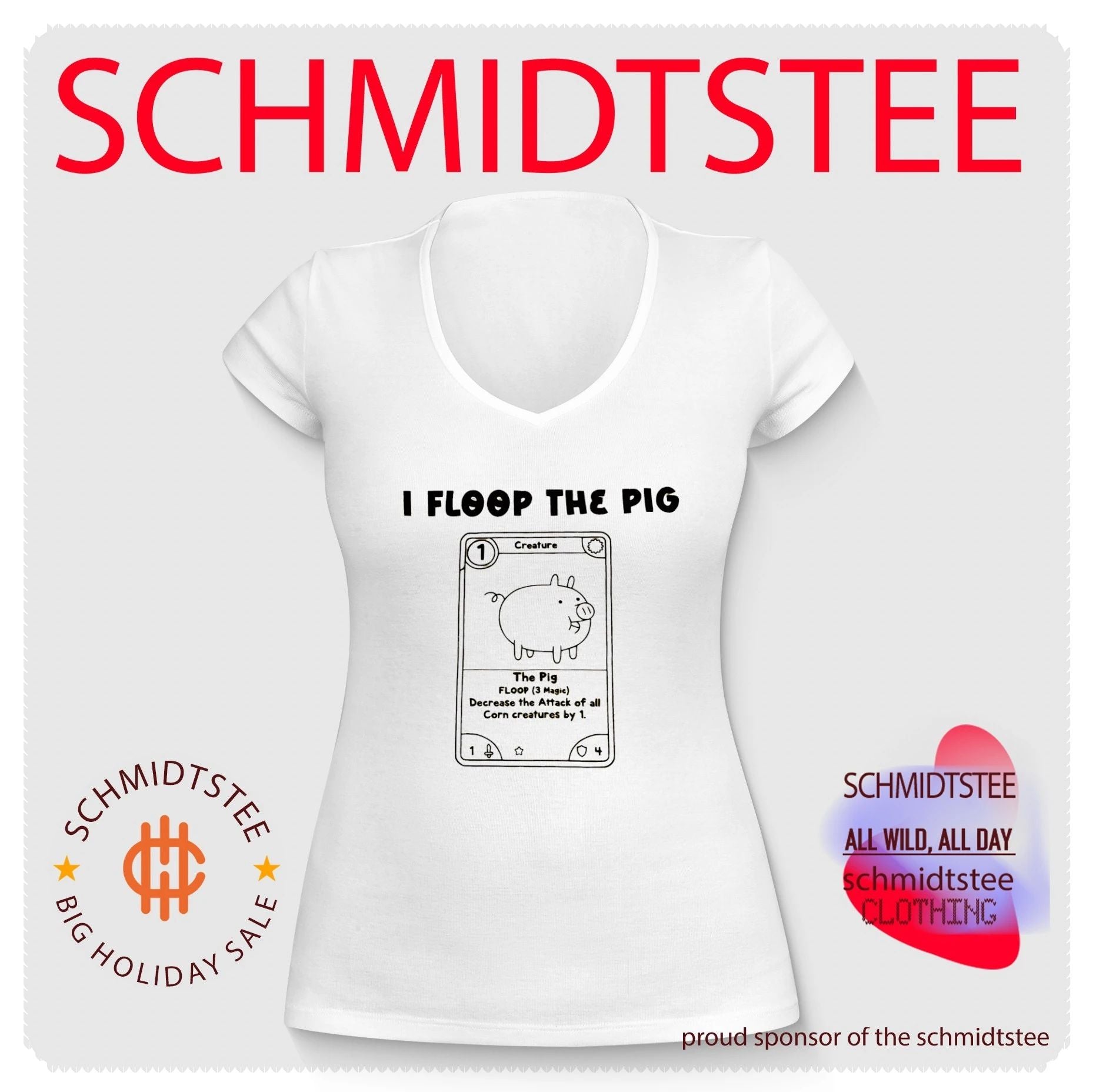 I floop the pig funny doodle shirt