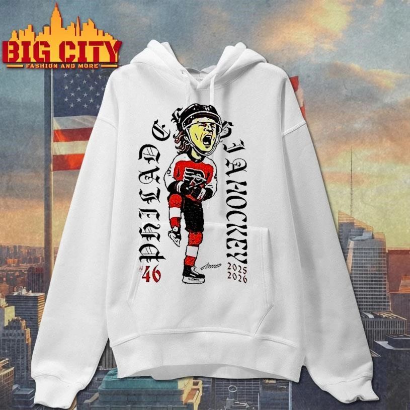 Philadelphia Hockey 46 Trevor Zegras 2026 Nhl Shirt