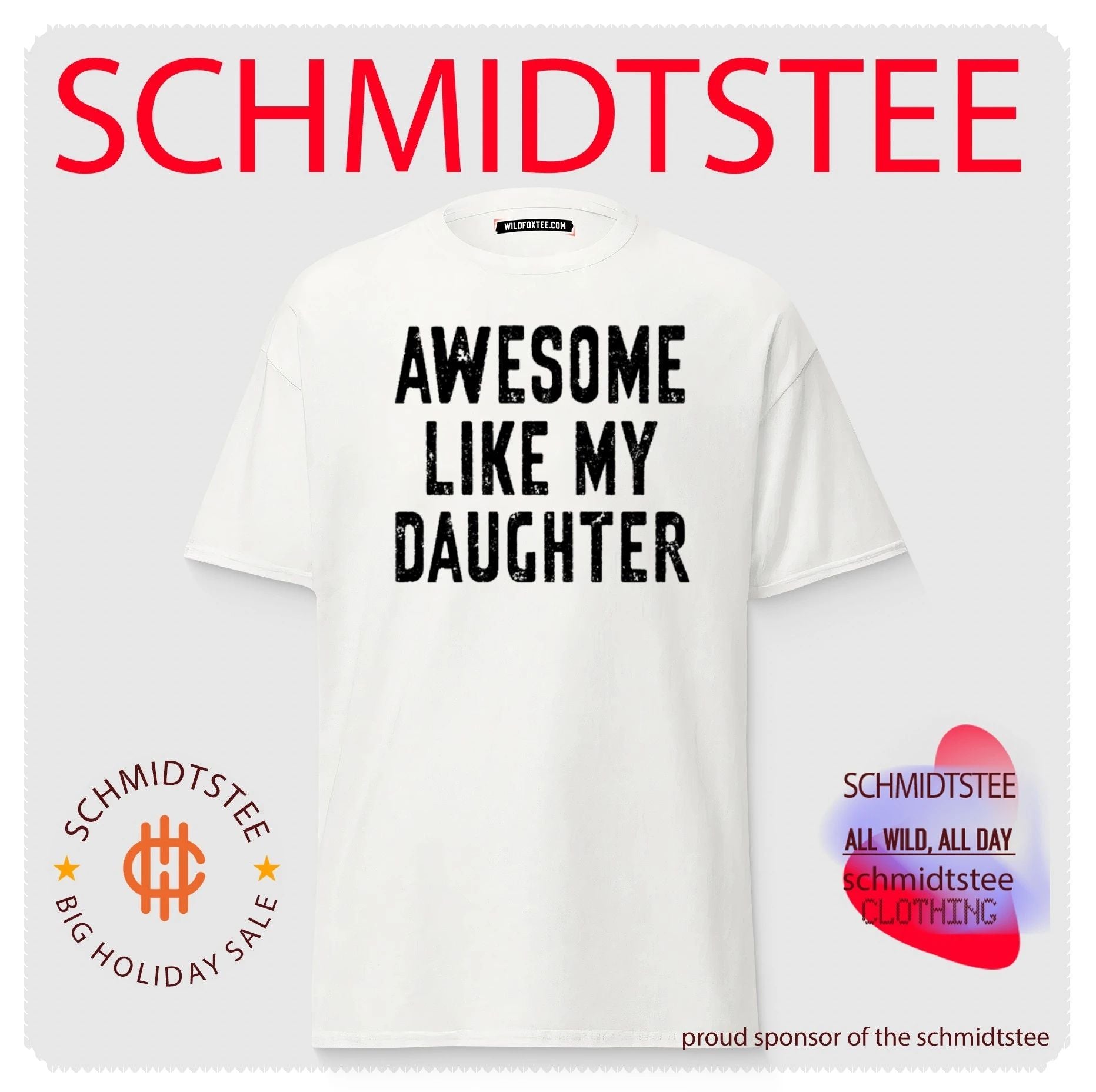 Awesome like my daughter shirt