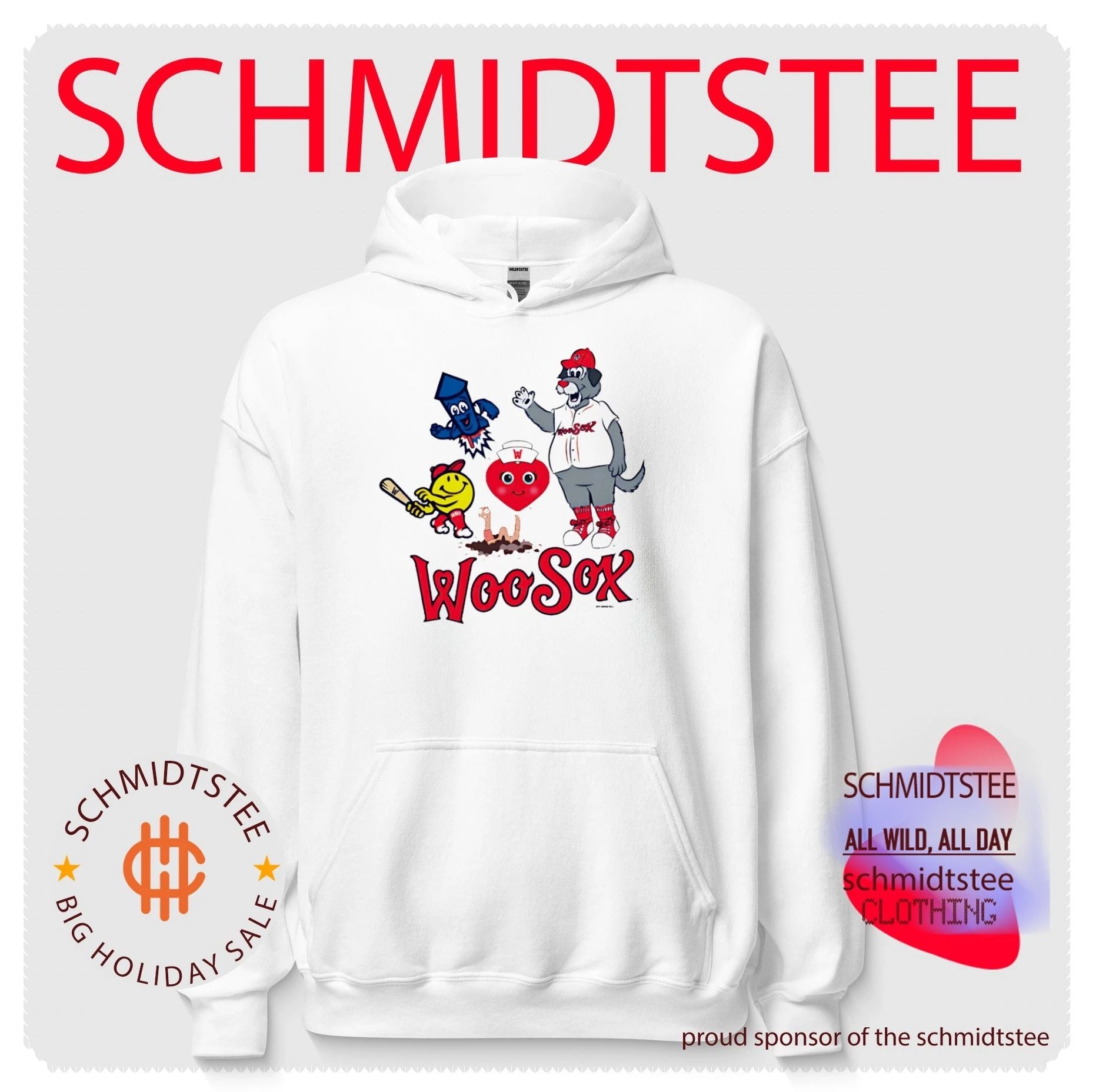 Worcester Red Sox Central Masscots shirt