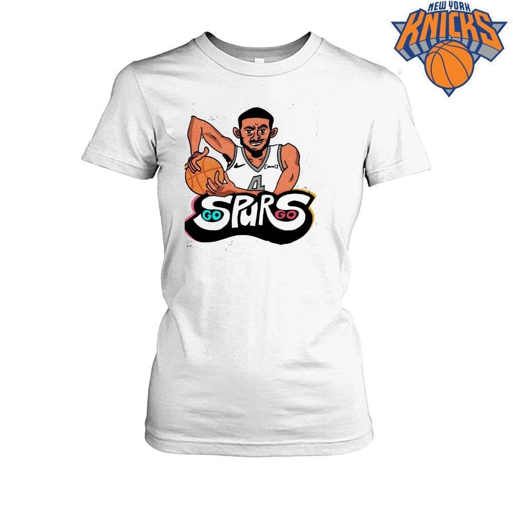 San Antonio Spurs Go Spurs Go Cartoon Western Conference Champions Shirt