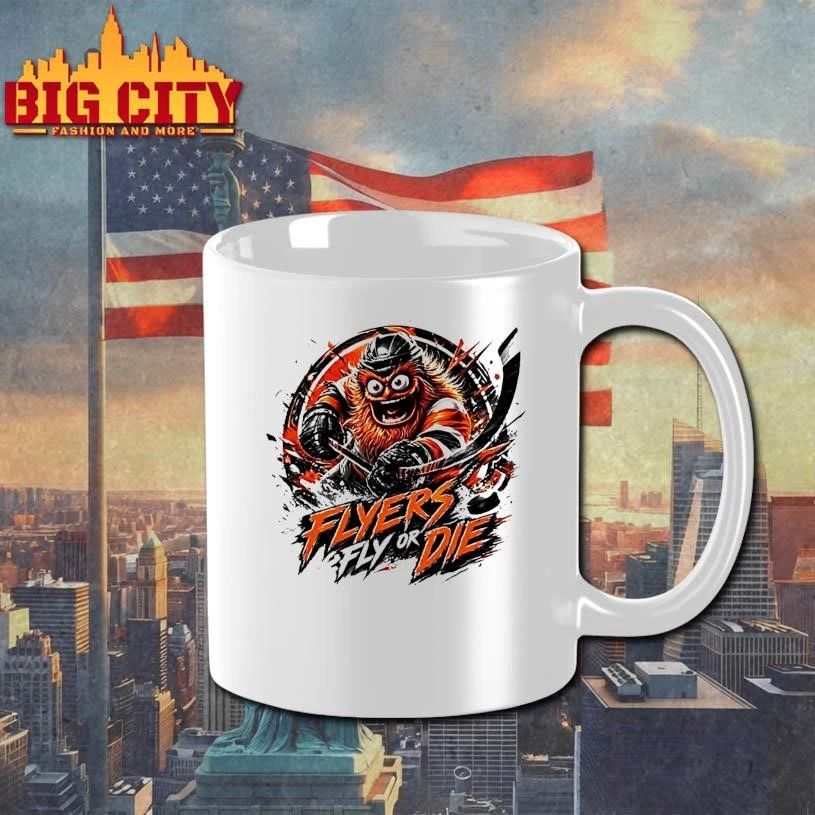 Flyers Hockey Gritty Flyers Fly Or Die Nhl 2026 Shirt