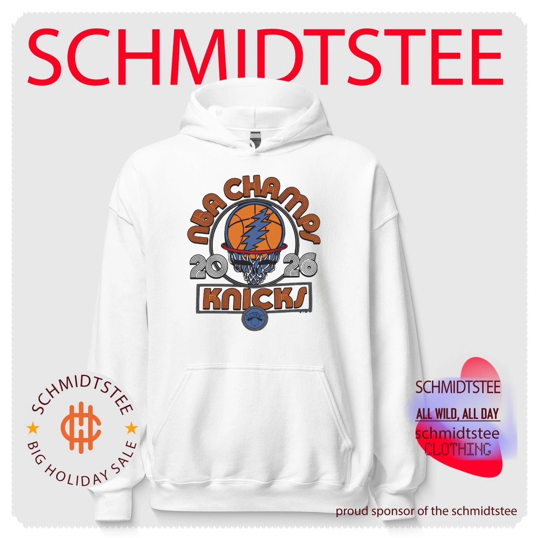 New York Knicks x The Grateful Dead 2026 NBA Finals Champions shirt