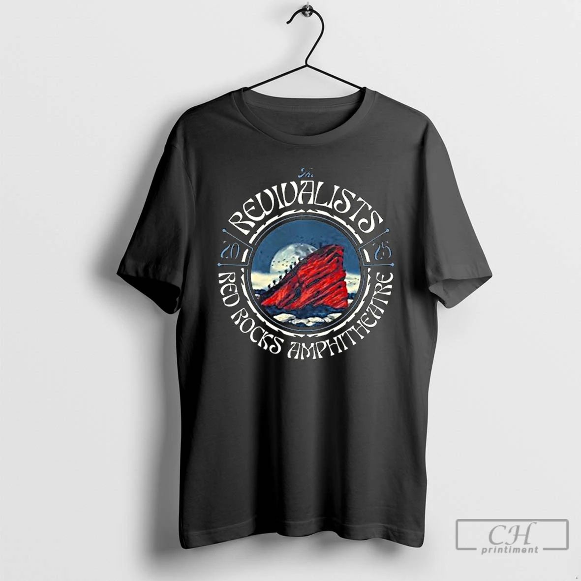 Premium The Revivalists At Red Rocks Morrison Co Tour 2025 Long Sleve T Shirts